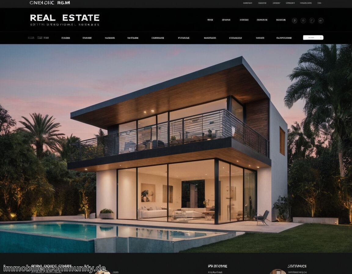 Professionelles Design nutzen - Mit einem Immobilien Blog durch starten - So gelingt es
